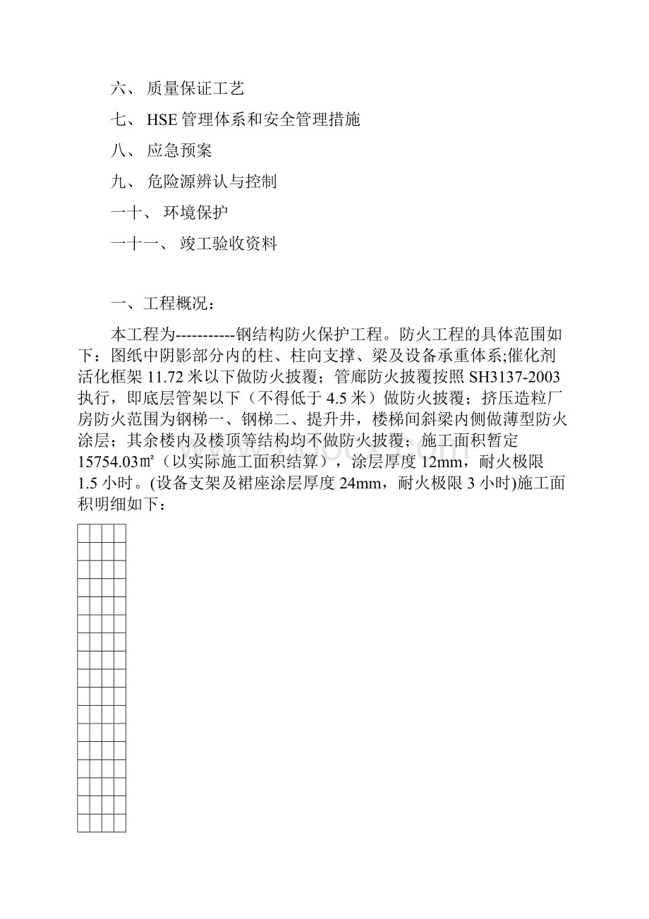 钢结构防火涂料施工方案doc.docx_第2页