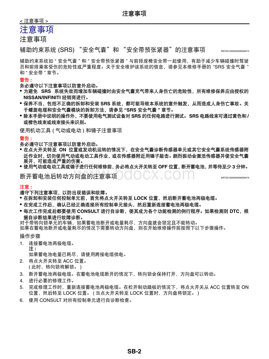 2012东风日产轩逸维修手册_SB.pdf_第2页