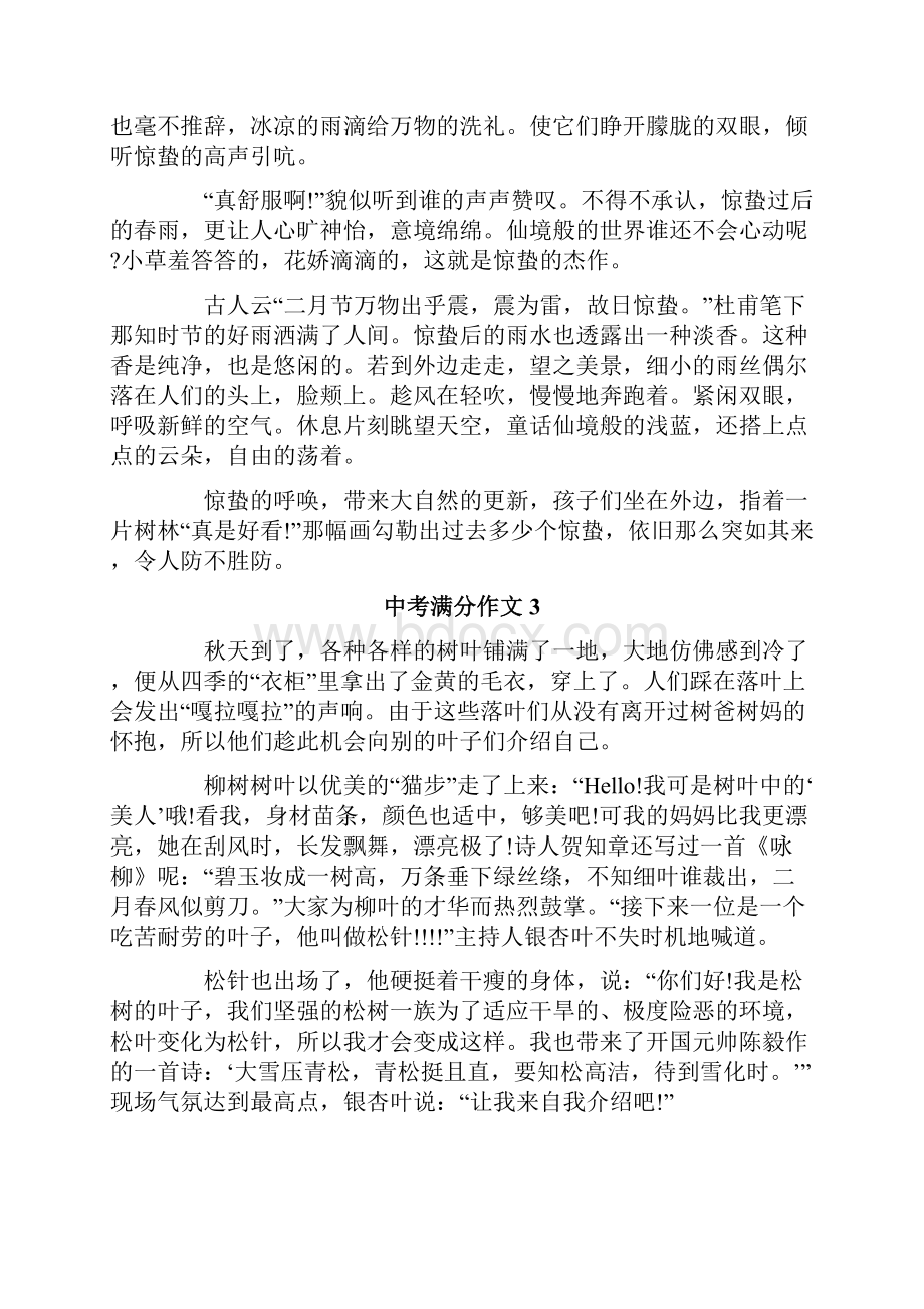 中考满分作文集锦15篇.docx_第2页