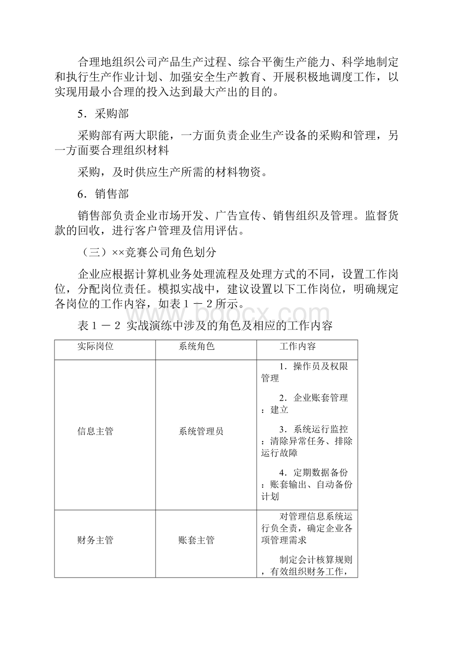 ERP沙盘引导年模拟企业经营报表竞赛试题doc.docx_第3页