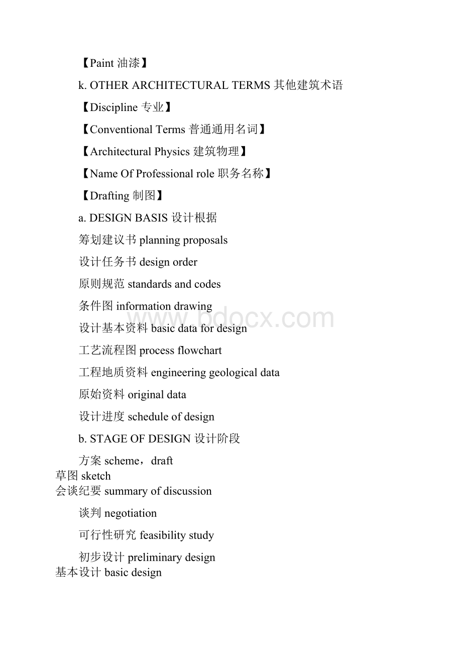 建筑工程学专业词汇中英文翻译.docx_第2页