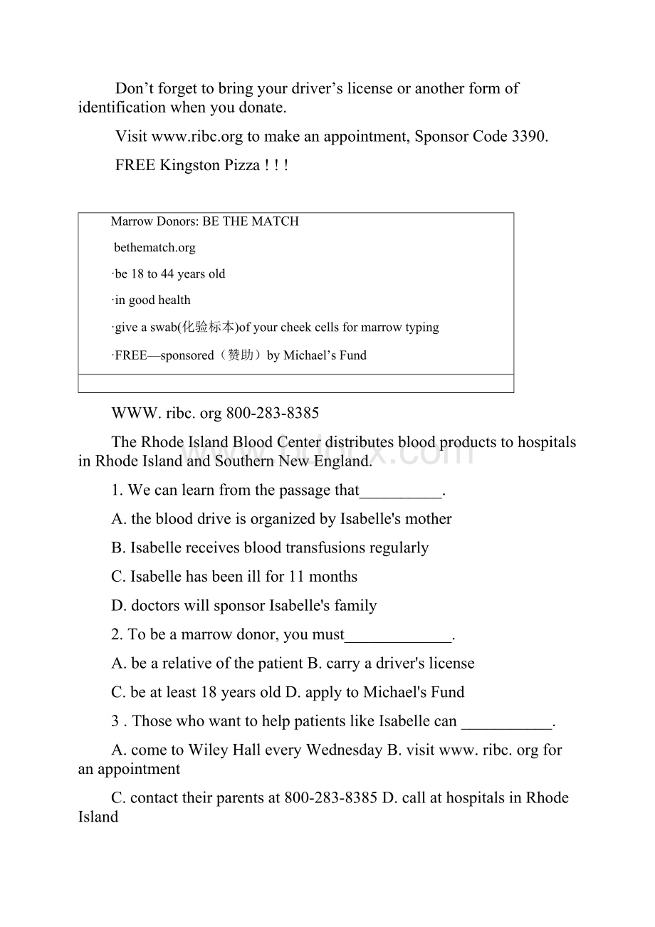 高考英语阅读理解解析版汇编16.docx_第2页