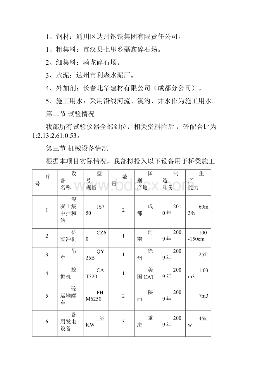 桥梁桩基开工报告首项工程.docx_第3页