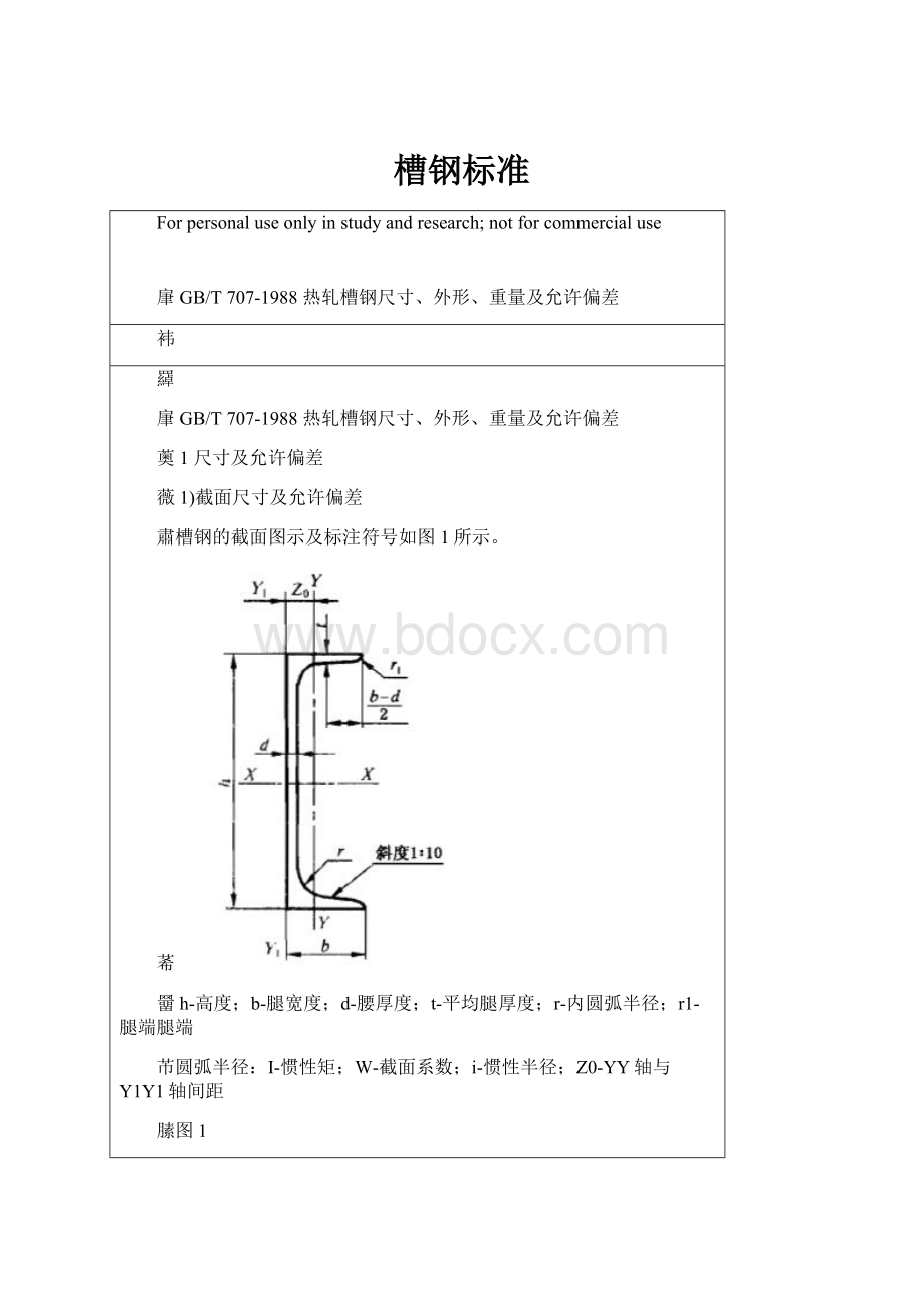 槽钢标准.docx_第1页