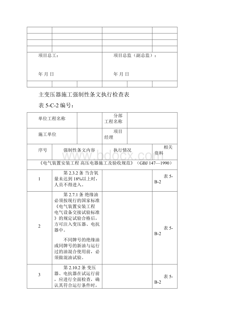 强制性条文检查表电气.docx_第2页