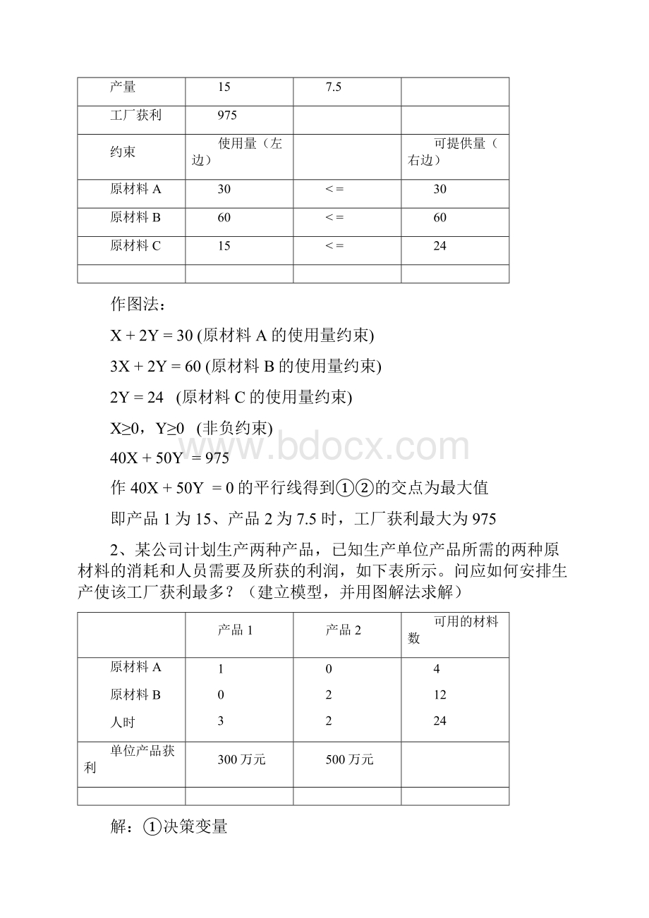 最新浙江大学远程教育运筹学离线作业满分.docx_第3页