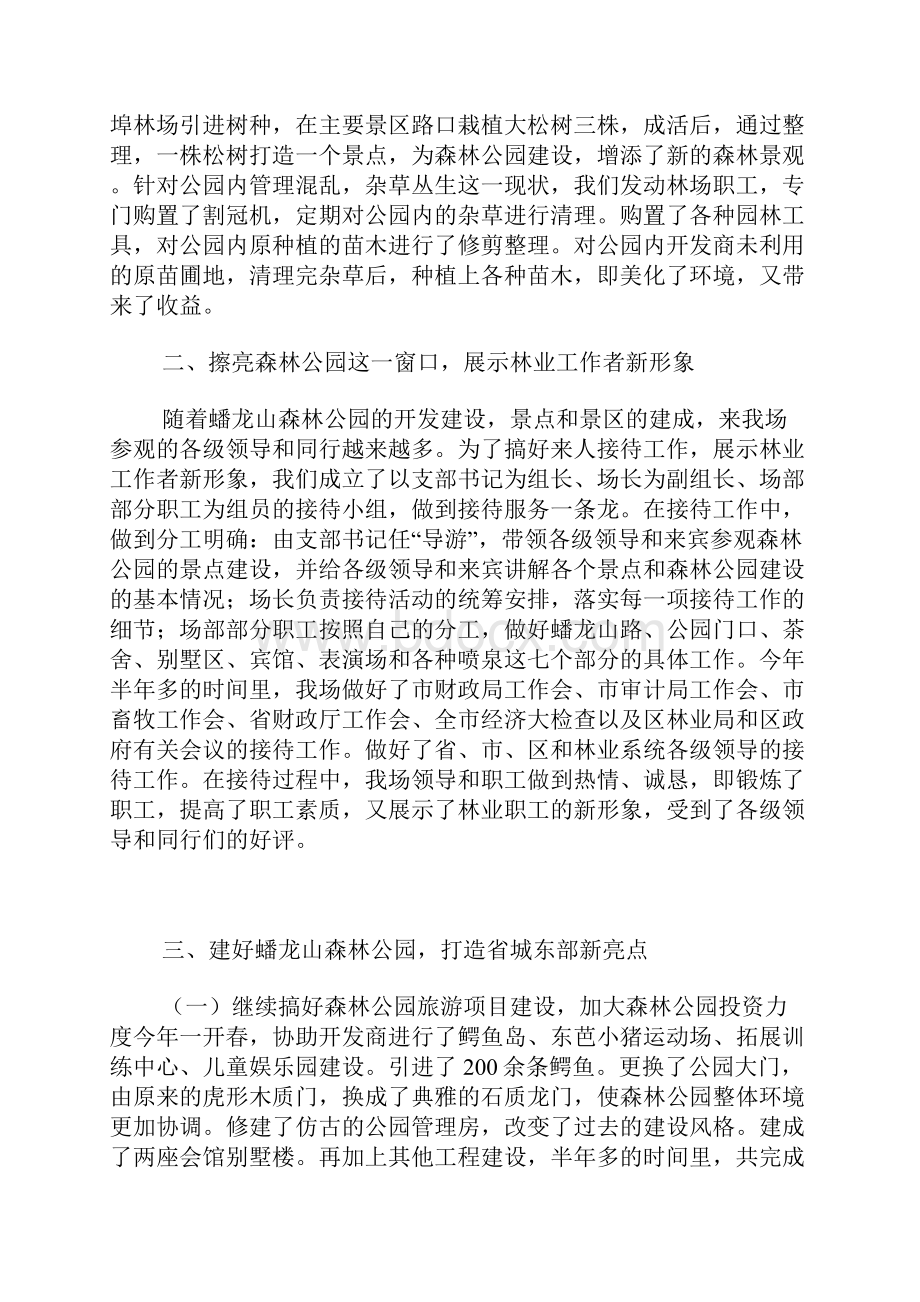 林场半年工作总结.docx_第2页