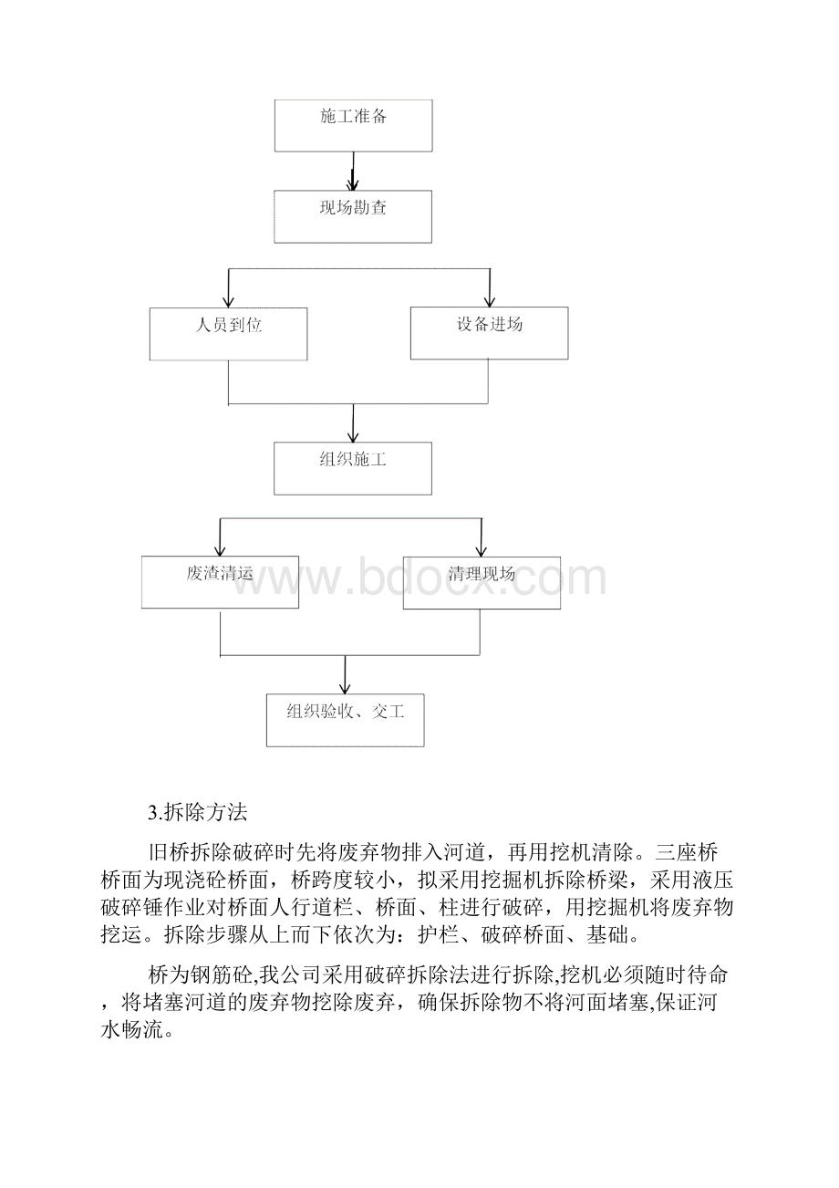 旧桥拆除专项施工方案之欧阳结创编.docx_第3页