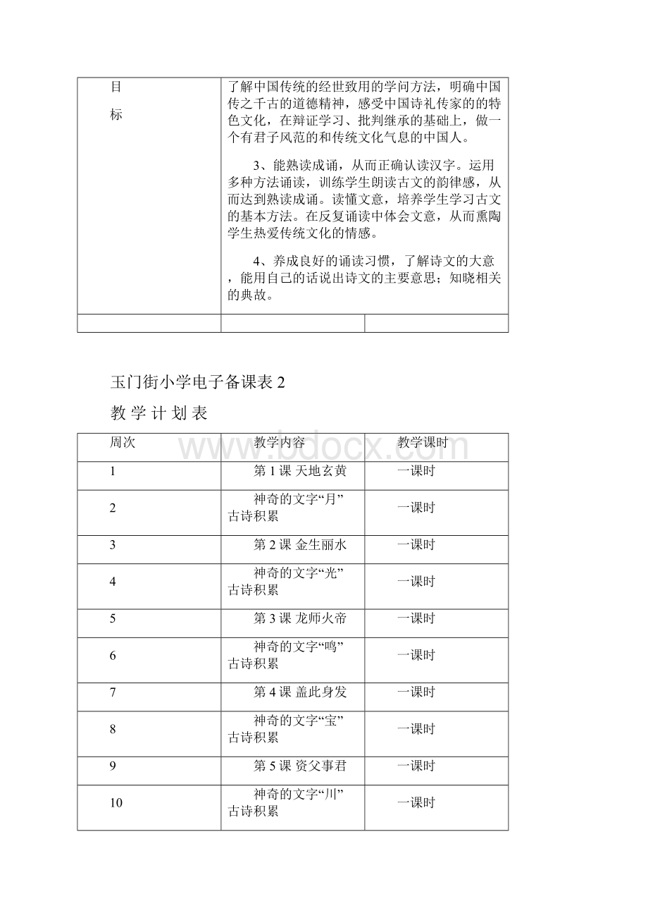 三年级经典诵读《千字文》教案.docx_第2页