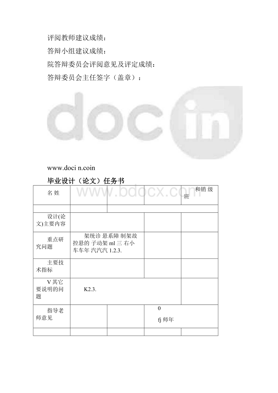 汽车悬架的故障诊断与维修毕业设计论文word格式.docx_第2页