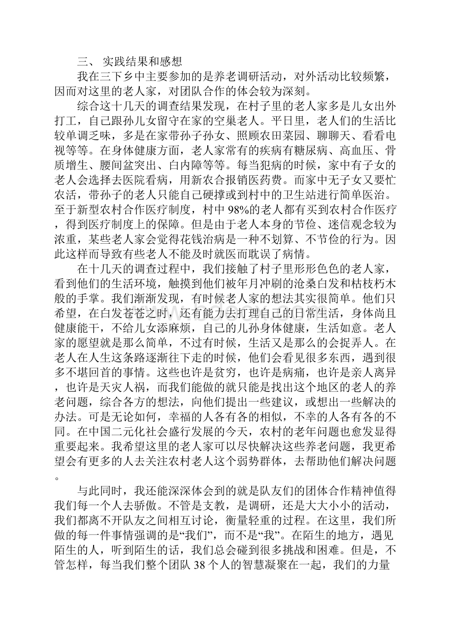 暑假三下乡实践报告.docx_第2页