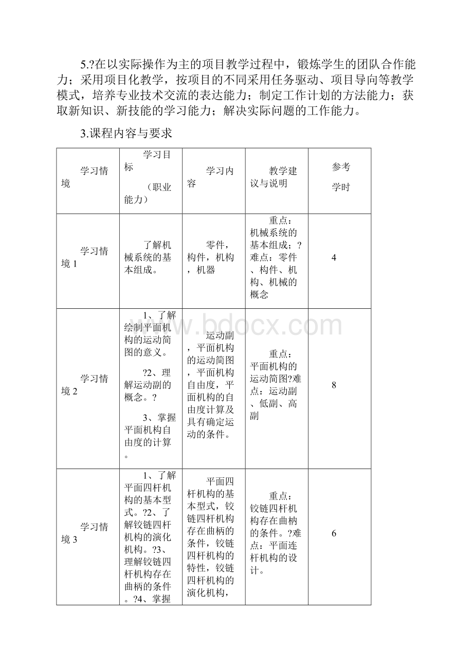 机械基础课程标准版示范校.docx_第3页