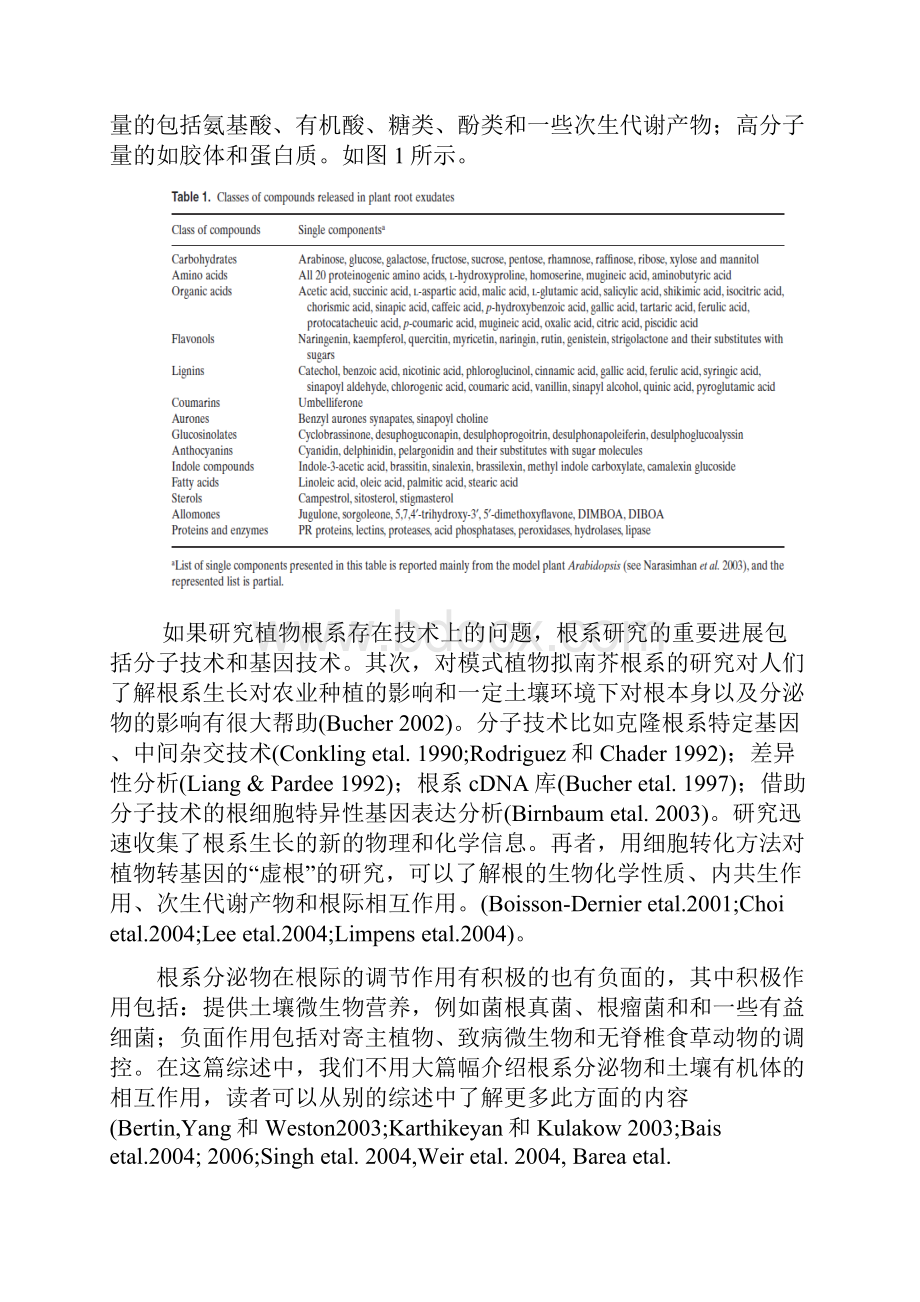 根系分泌物的作用和调控功能黄万琳.docx_第2页