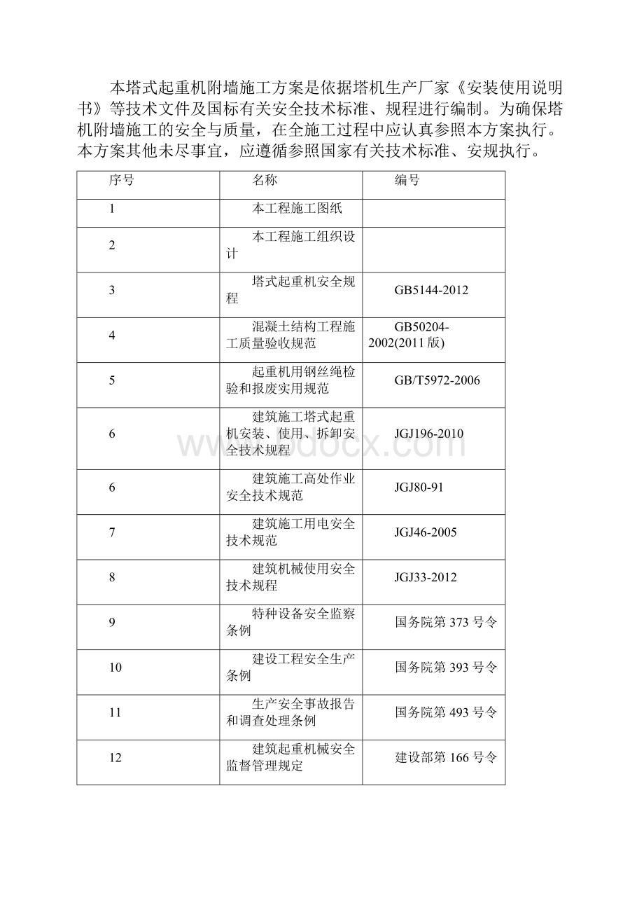 中联塔机附墙施工方案最终.docx_第2页