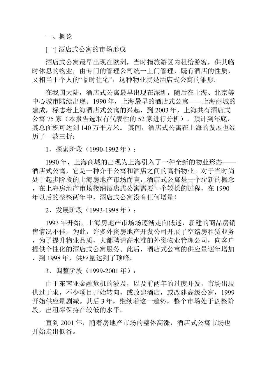 上海酒店式公寓报告.docx_第2页