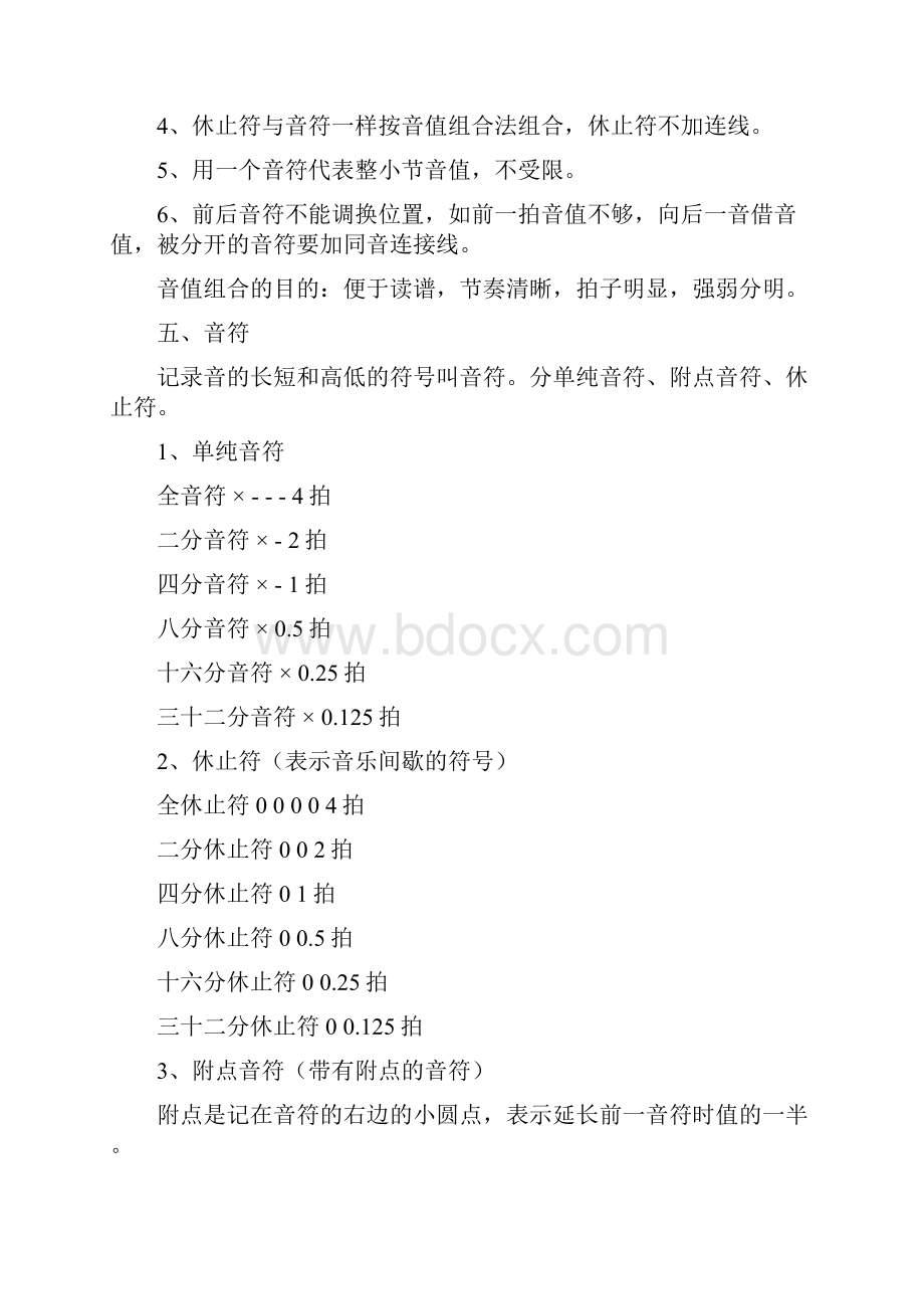 小学音乐教师基本功考试复习提要 第一部分.docx_第3页