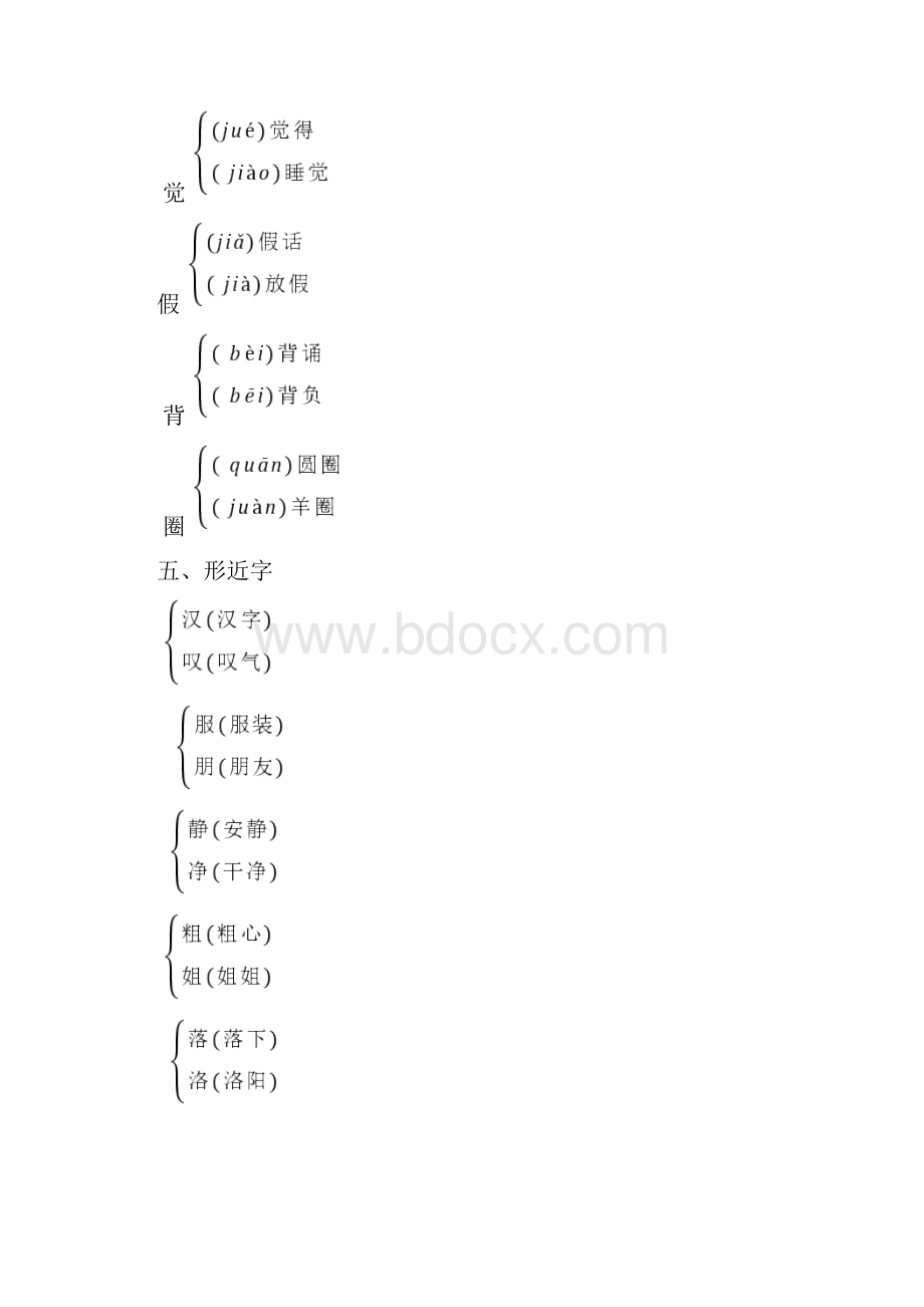 部编版三年级上册语文知识总结全册.docx_第2页