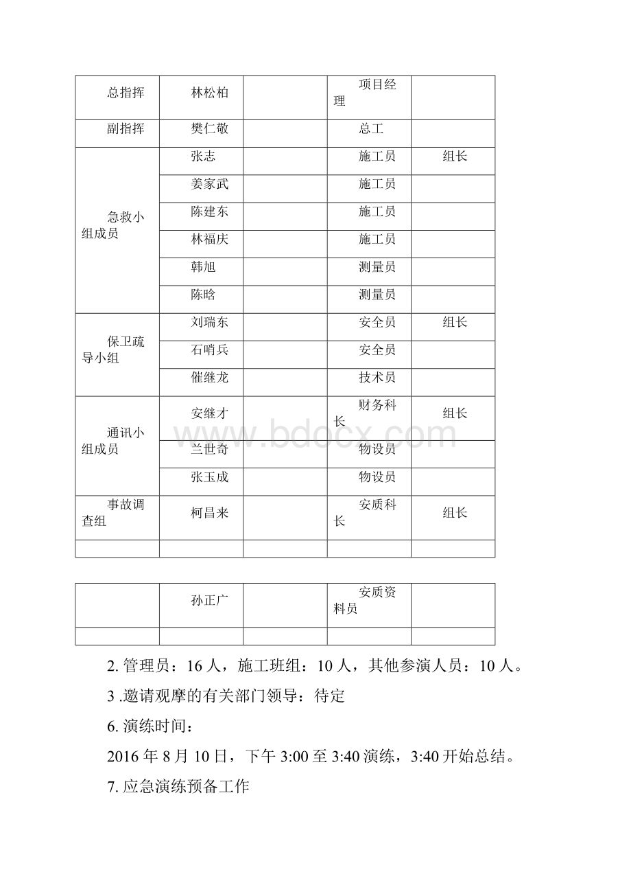 高空坠落事故应急预案演练方案.docx_第3页