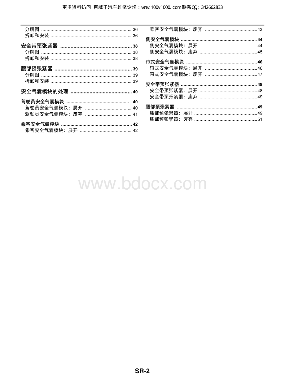 2012东风日产轩逸维修手册_SR.pdf_第2页