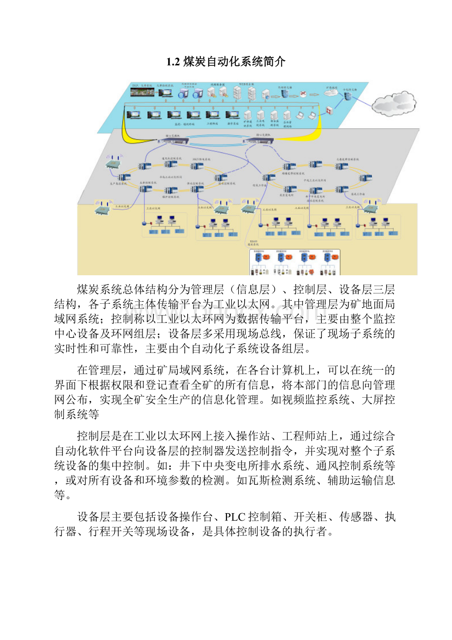 XX工控安全产品在煤炭矿井的应用实施项目解决方案.docx_第2页