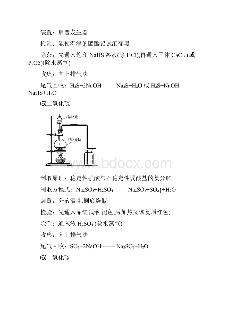 高中化学常见气体的制取装置图和方程式73263.docx_第3页