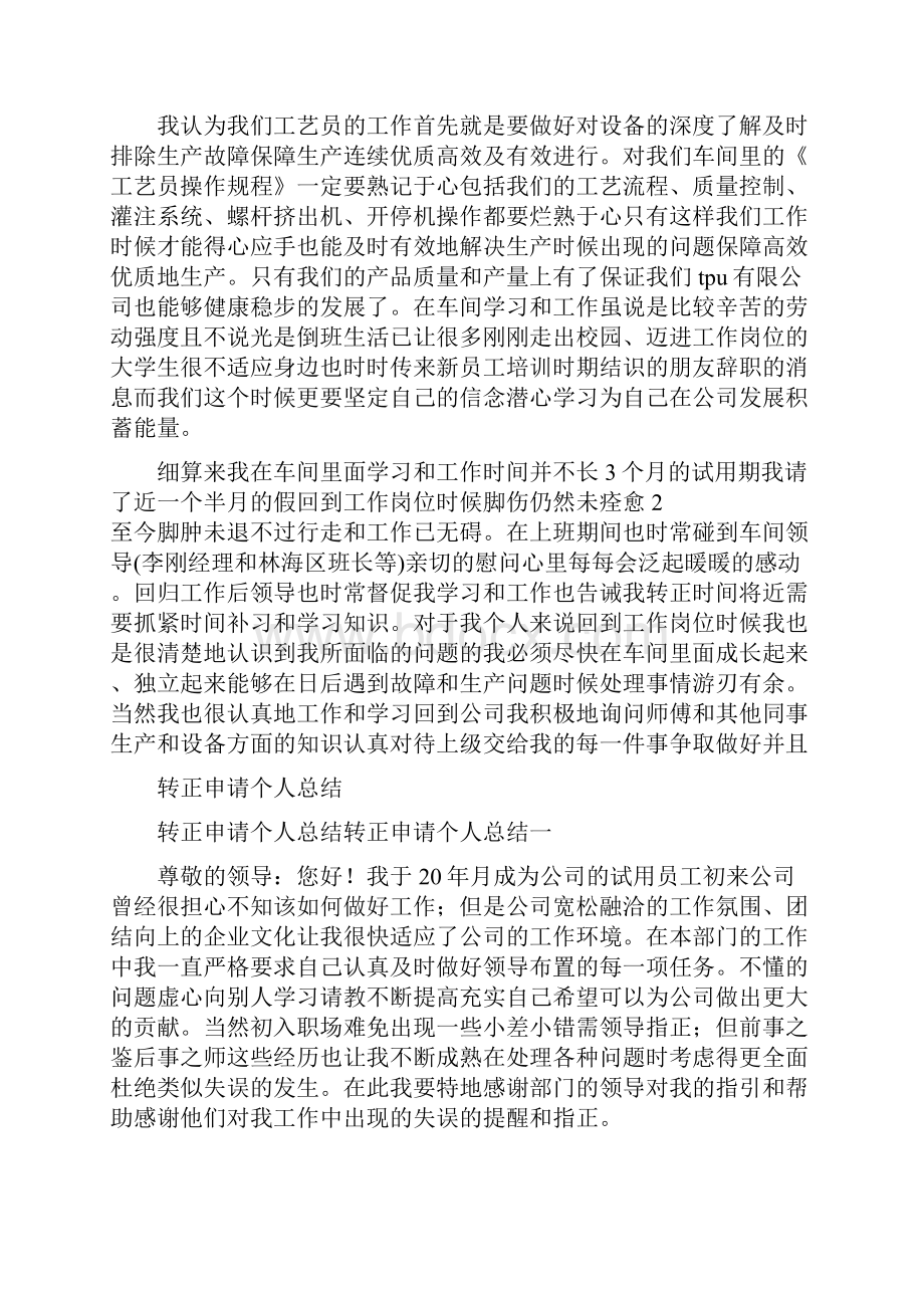 转正申请个人工作总结.docx_第2页