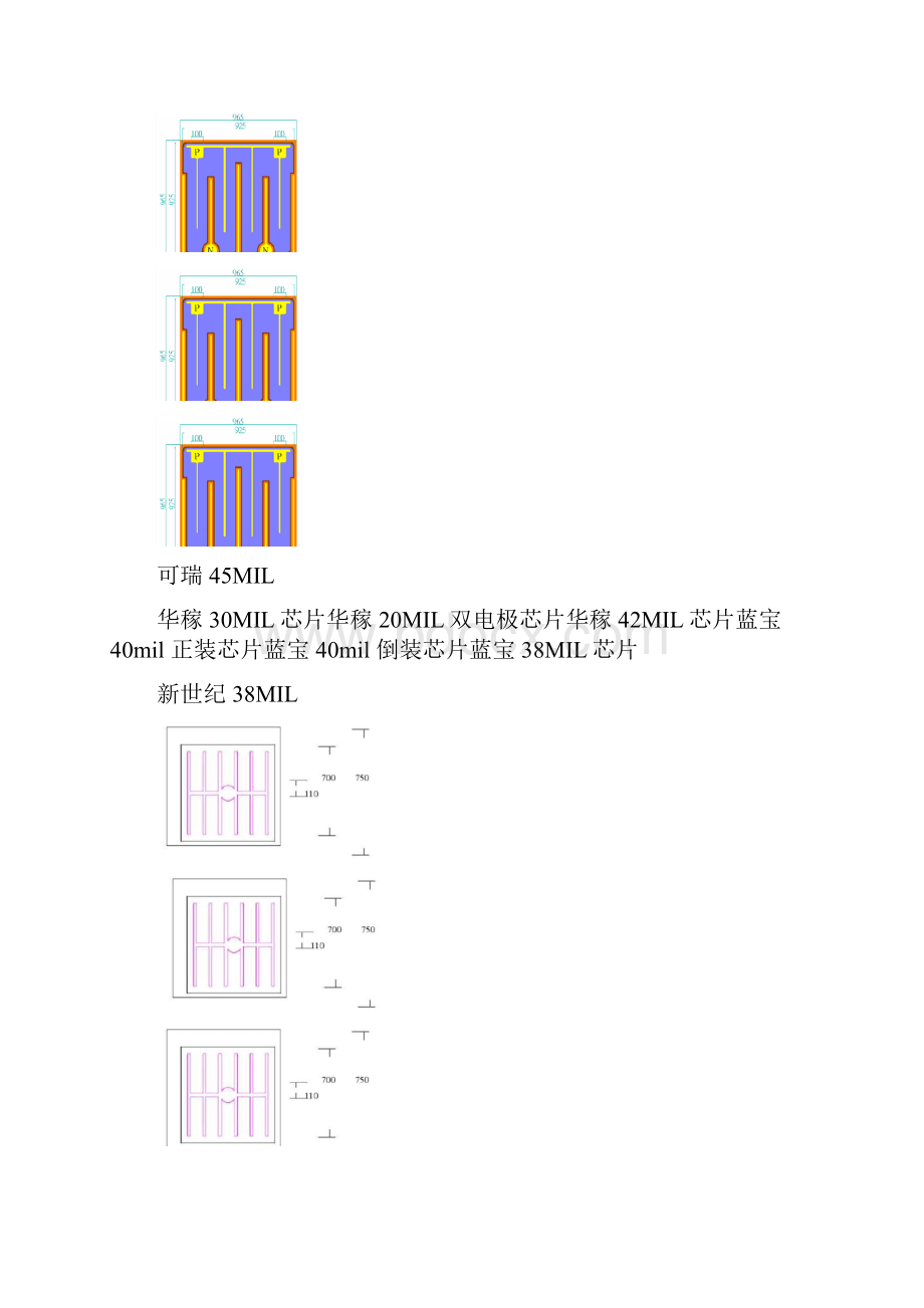 各种LED芯片线路分布图文精.docx_第2页