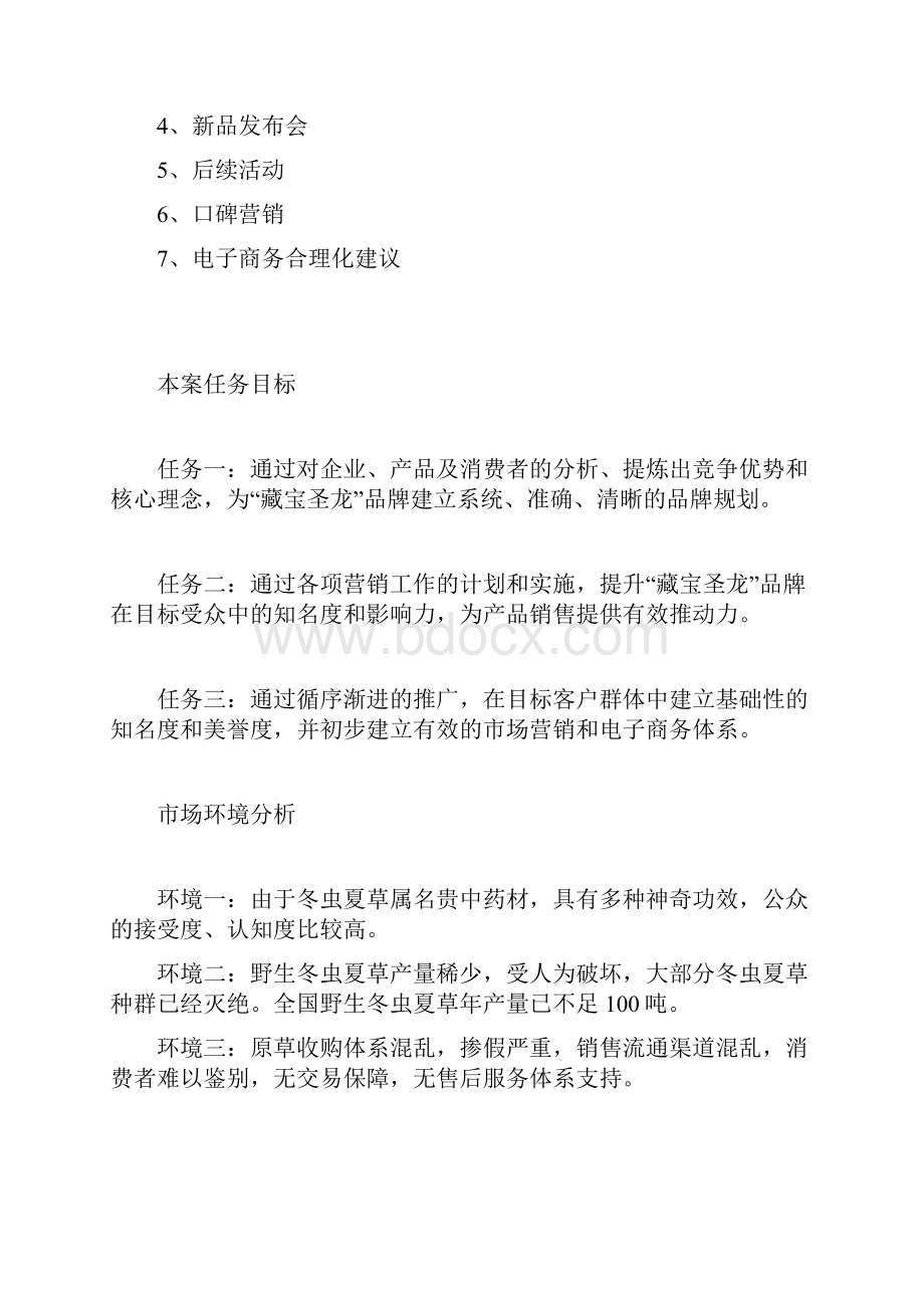 藏西圣龙实业藏宝圣龙品牌策略及营销策划方案大学毕设论文.docx_第2页