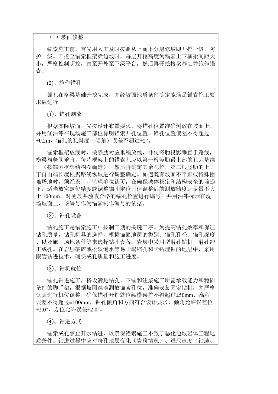 锚索框架梁技术交底.docx_第3页