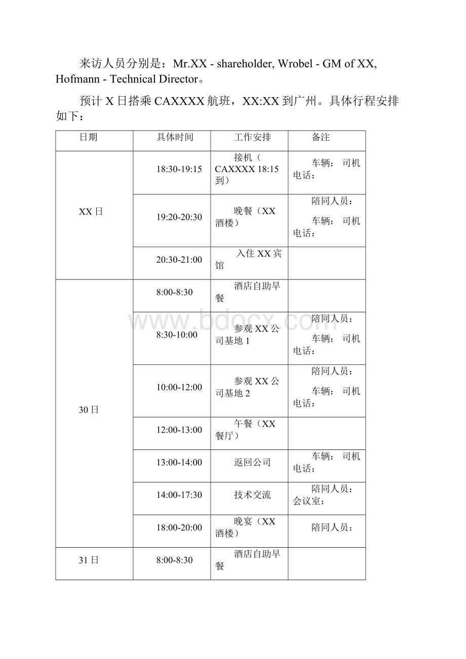 接待手册范本.docx_第3页