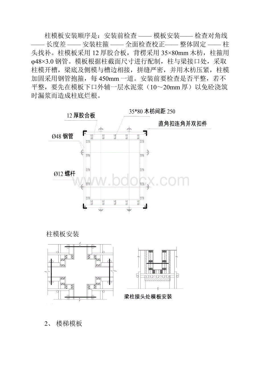 精英商务大厦模板施工方案.docx_第2页