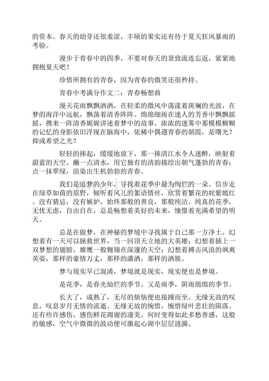 中考满分作文.docx_第2页