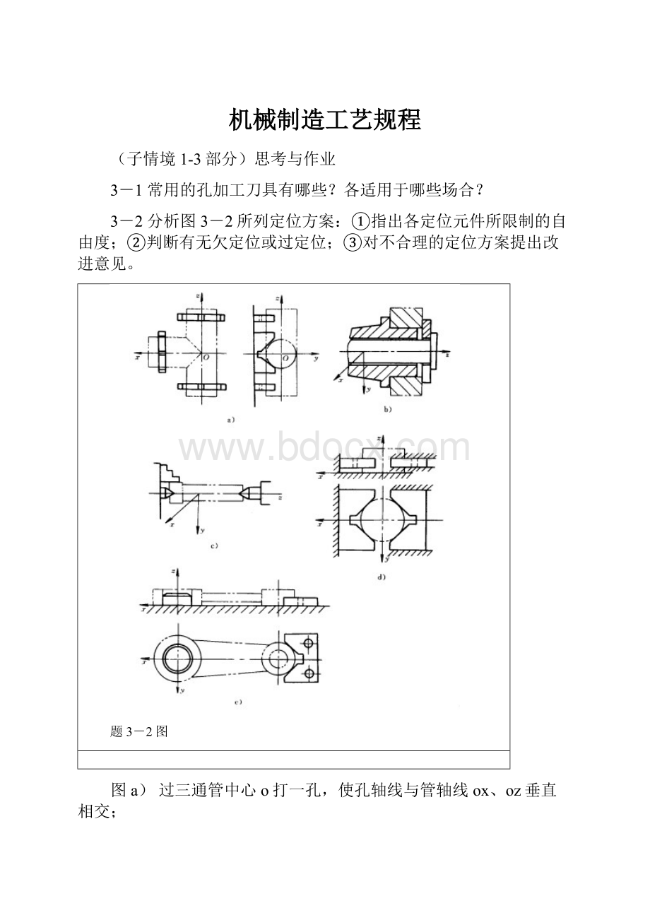 机械制造工艺规程.docx