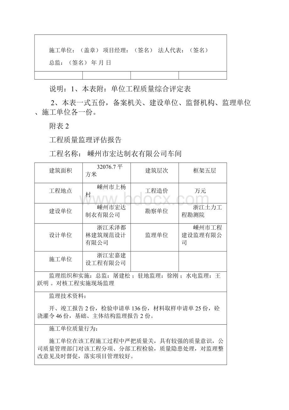 工程竣工验收10份表格.docx_第2页