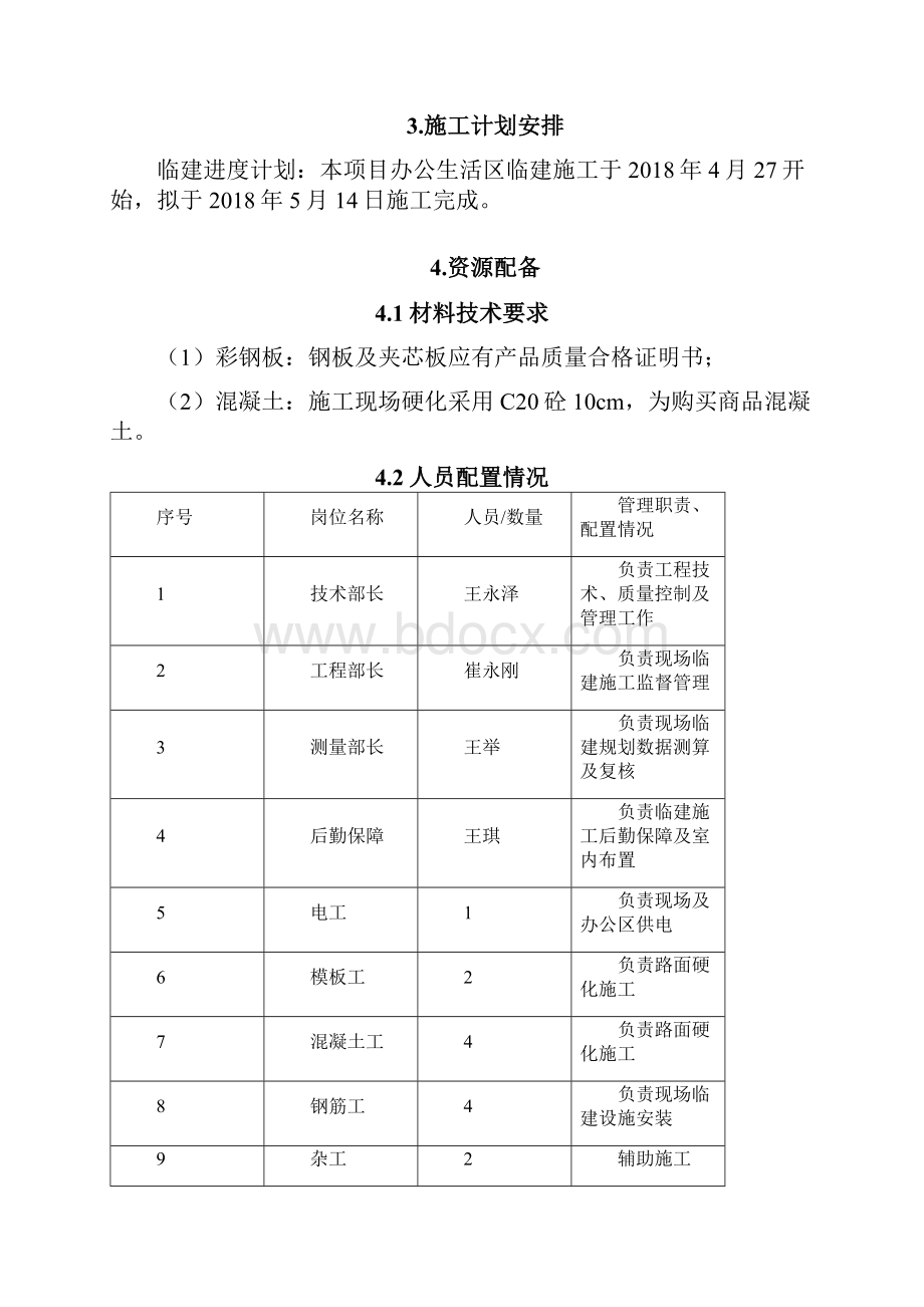 项目部临建施工方案.docx_第3页