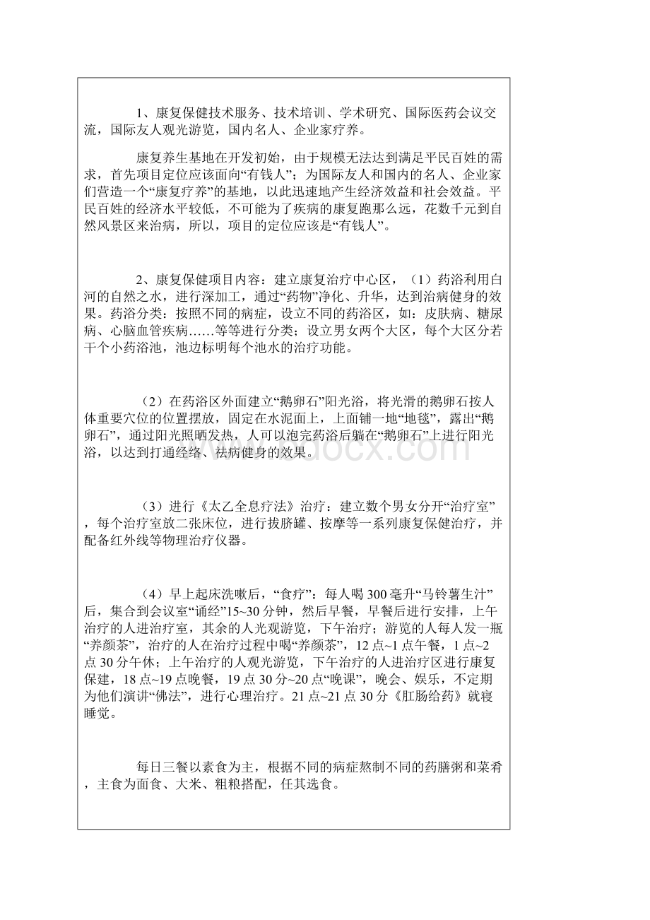 国际康复养生基地建设项目投资计划书.docx_第3页