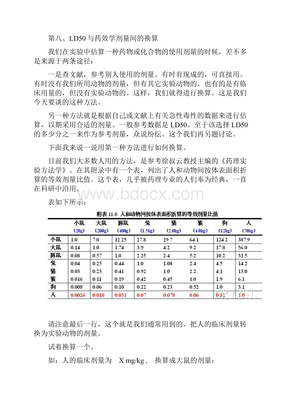 动物实验给药剂量换算.docx_第2页