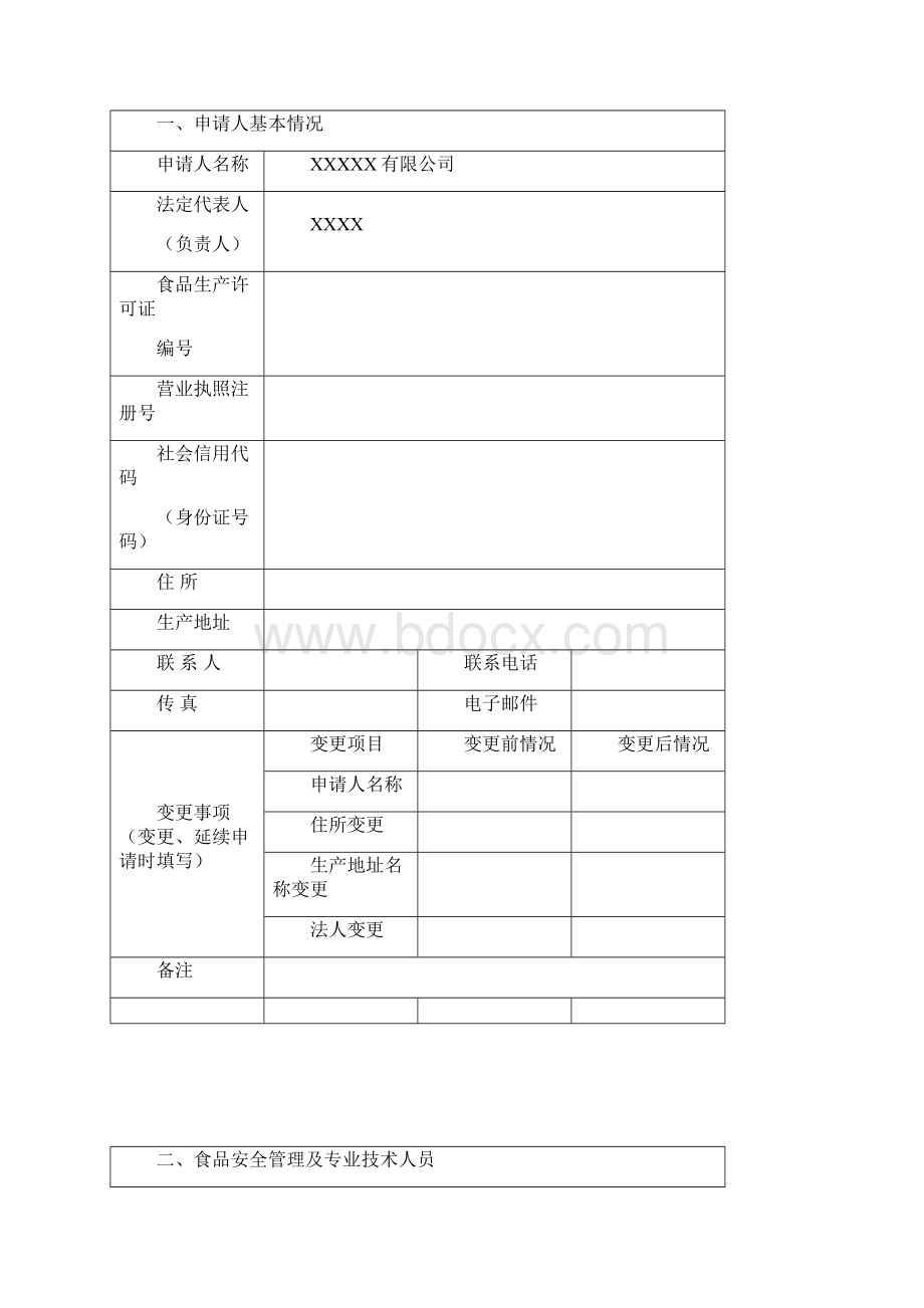 食品生产许可证申请表模板.docx_第3页