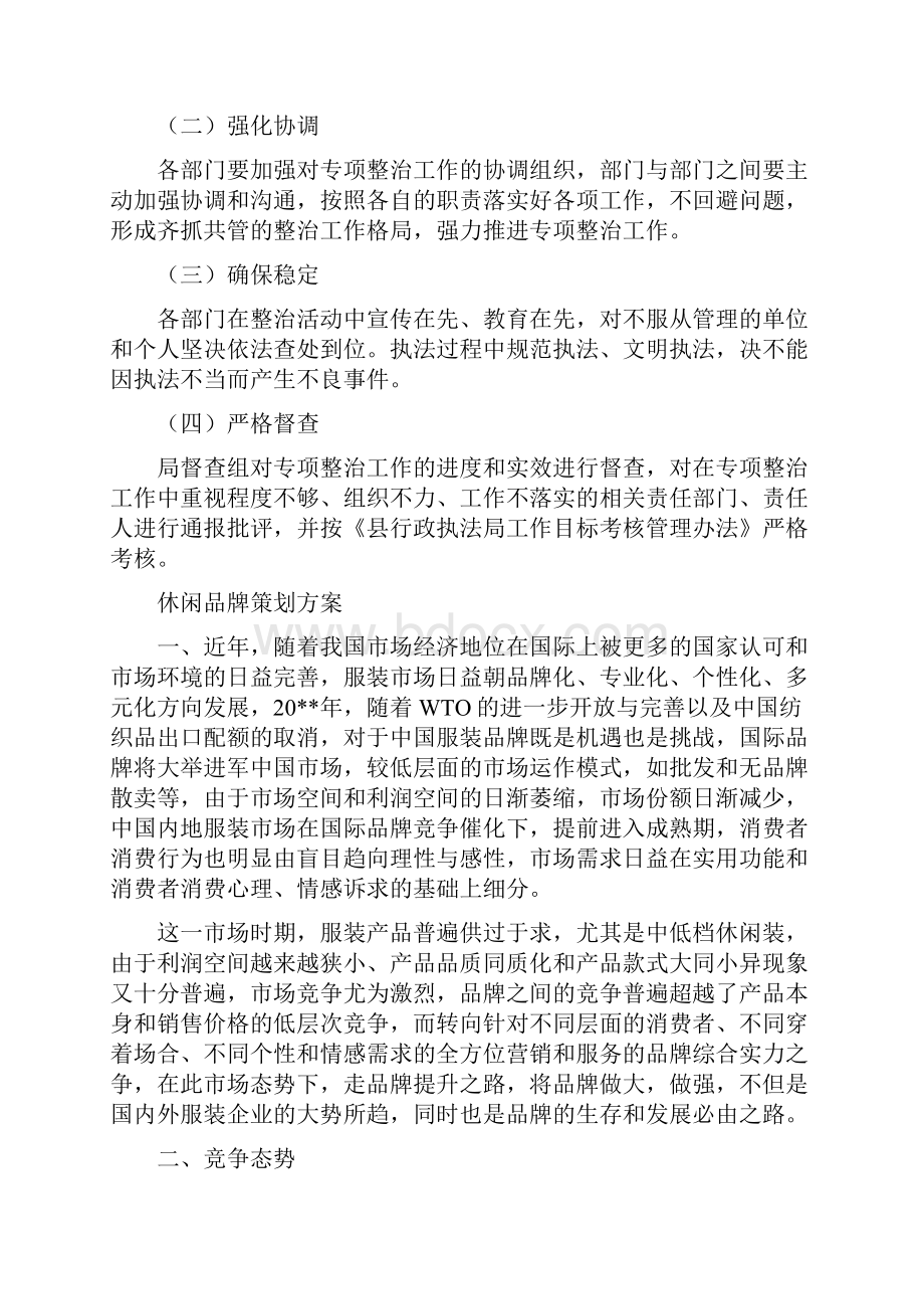 休闲会所环境卫生整治方案与休闲品牌策划方案汇编.docx_第3页