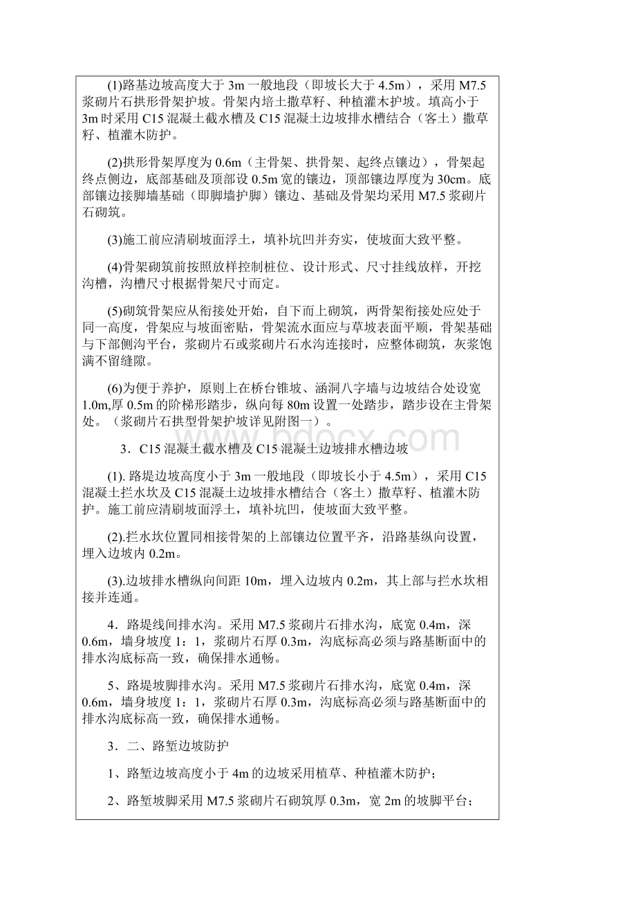 路基边坡防护技术交底既有线.docx_第3页