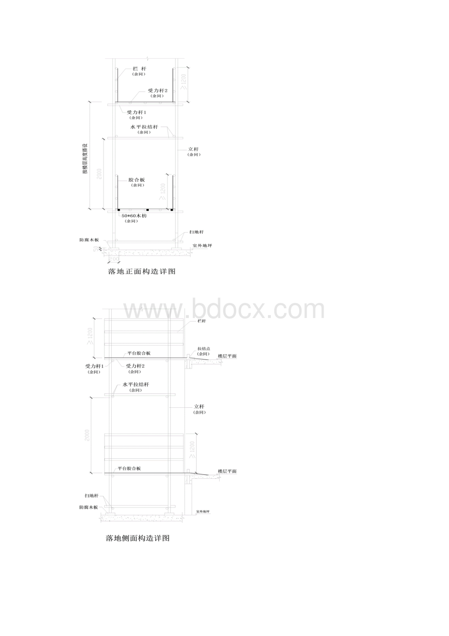 人货电梯接料平台.docx_第2页