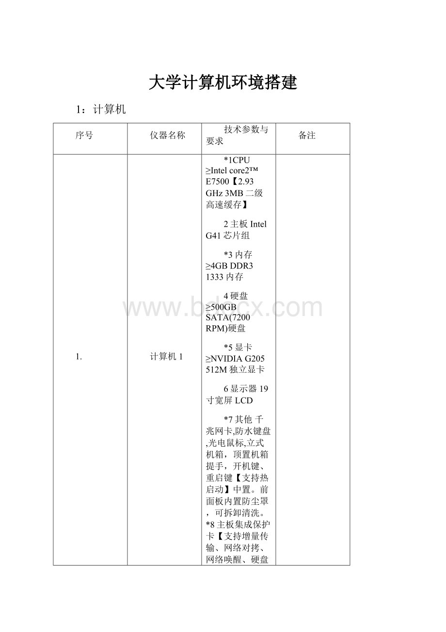 大学计算机环境搭建.docx