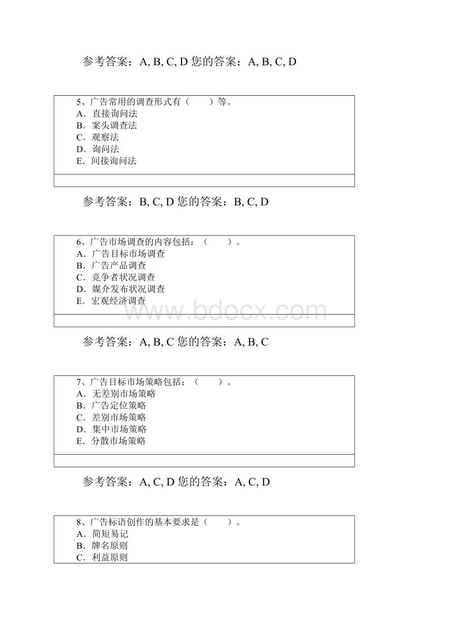 网上农大广告策划与创意作业答案.docx_第2页