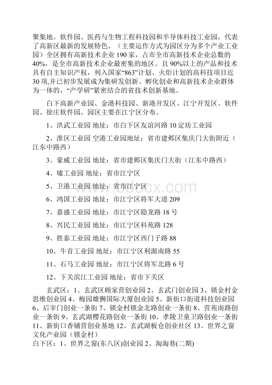 南京工业园汇总.docx_第2页