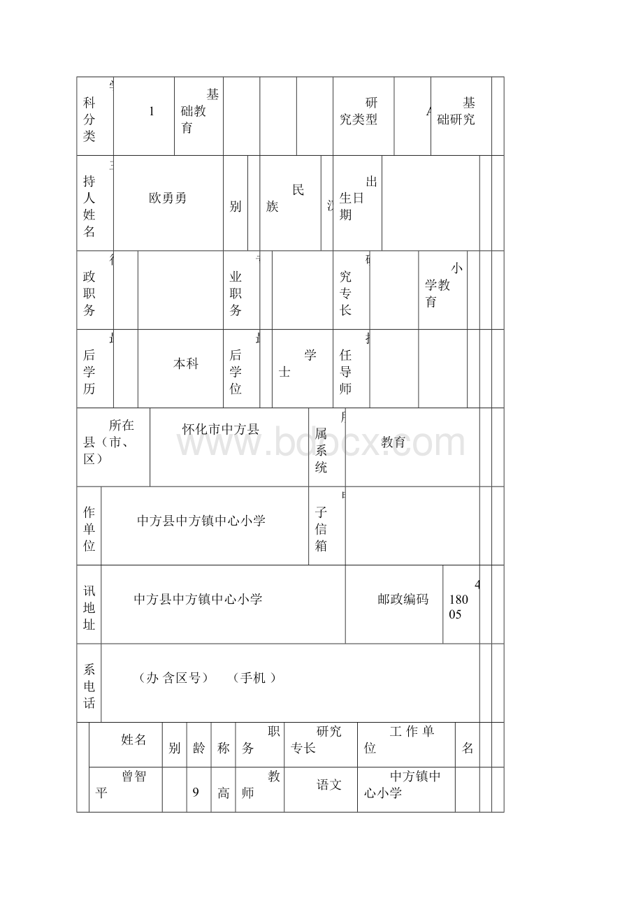 中方县课题申报书农村小学中高年级作文生活化教学策略研究.docx_第2页