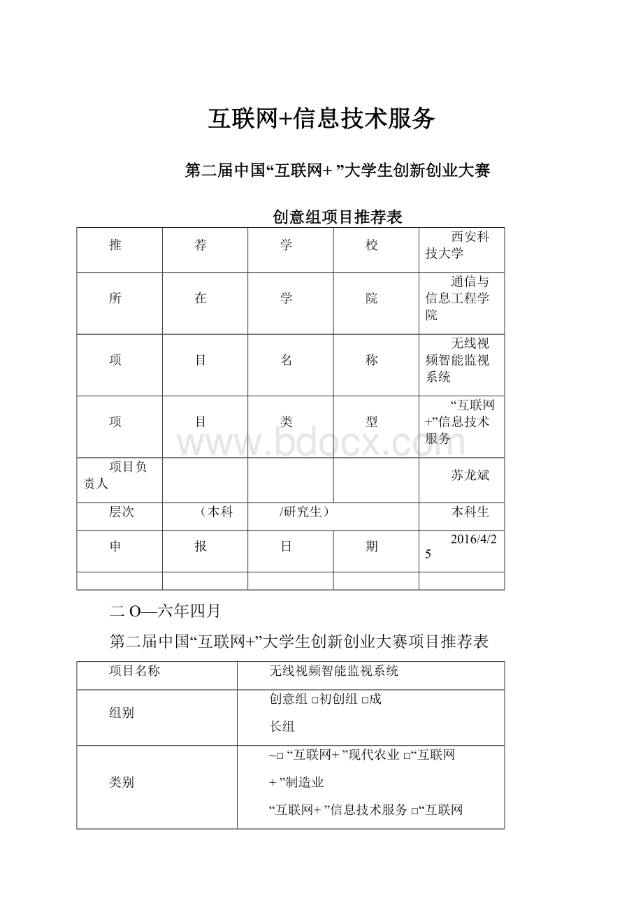 互联网+信息技术服务.docx