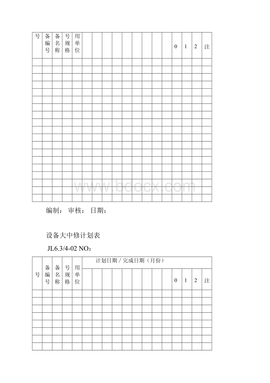 设备大中修计划表.docx_第3页