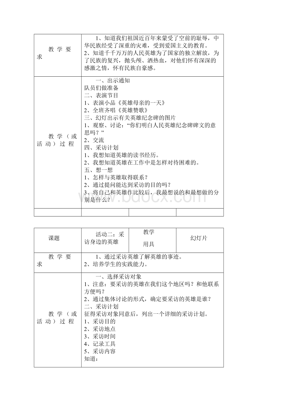 五年级下册综合实践活动教案.docx_第3页