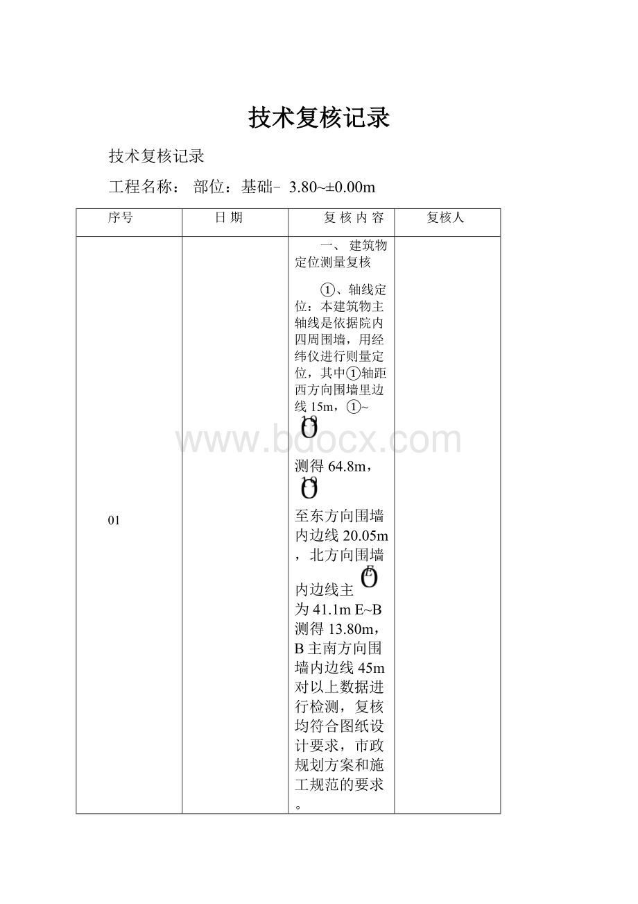 技术复核记录.docx_第1页