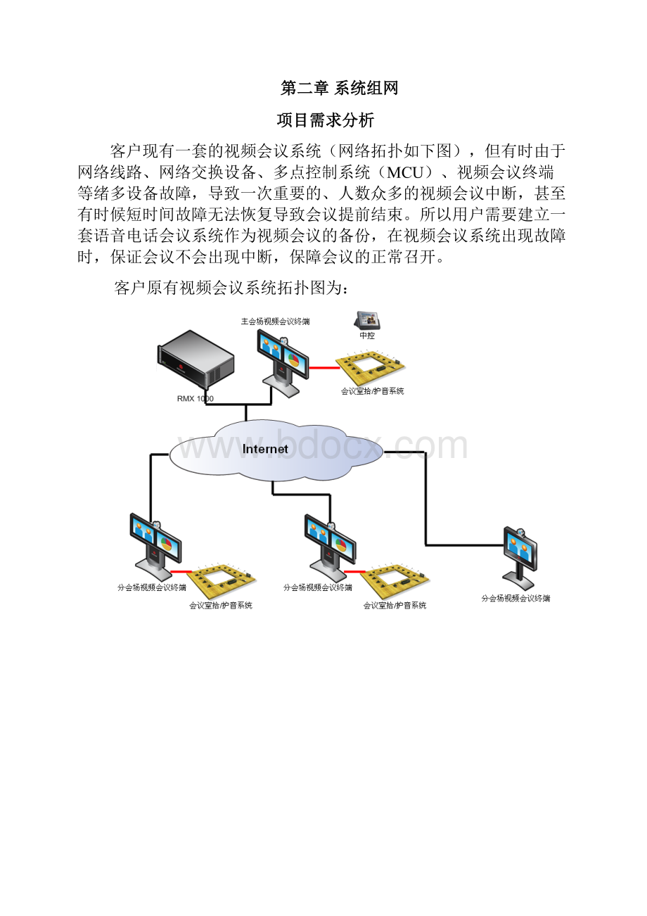 视频会议应急保障系统方案建议书管理资料.docx_第3页